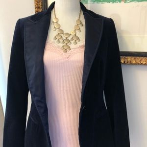 Tahari Velvet Blazer Jacket